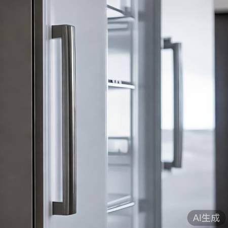 对开门冰箱侧边巧设计，空间利用