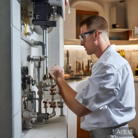 燃气灶管路安装，安全细节解析