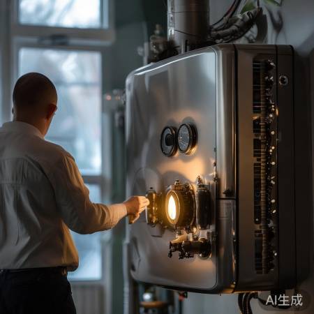 壁挂炉调试，检查部件，非单纯加