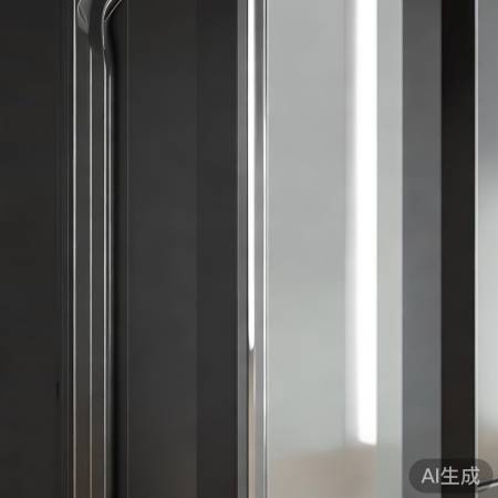 海信简约冰箱，时尚家居点缀。