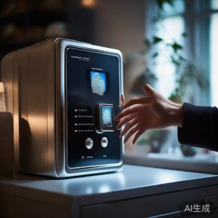 指纹识别保险柜,酷炫安全适合年