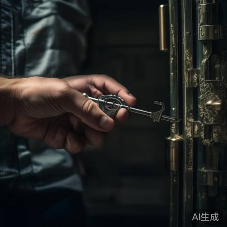 检查钥匙尺寸与锁芯匹配