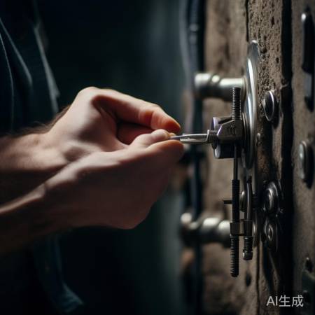 轻插锁芯，勿猛力。