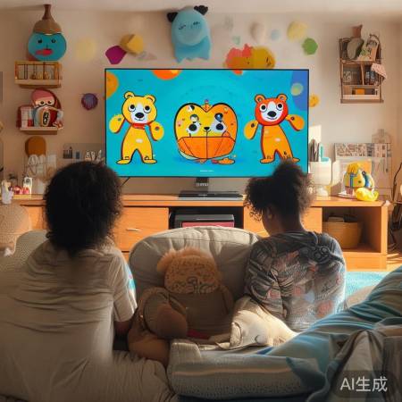 童趣电视墙，护眼又活力