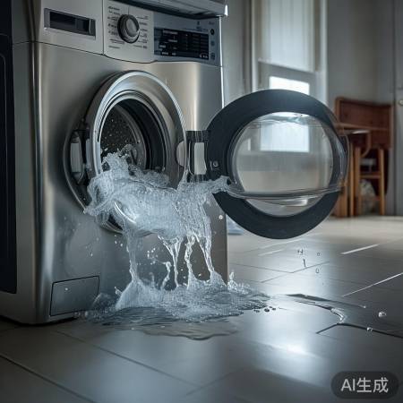 洗衣机放置不稳,排水异响,部件