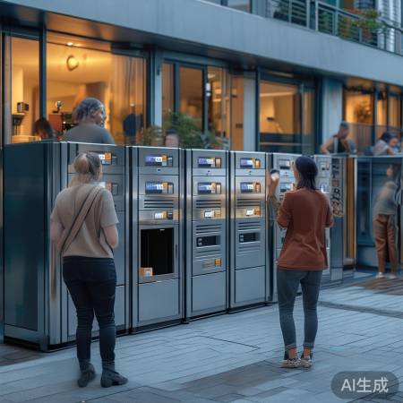 快递柜新体验，手机操作更便捷。