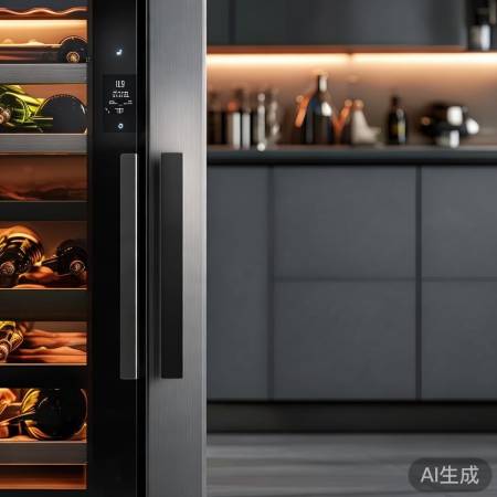 红酒柜智能温湿控,储酒轻松无忧