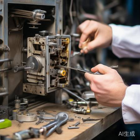 锁芯松动，拧紧螺丝增密