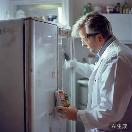 老款冰箱制冷故障，需专业维修补