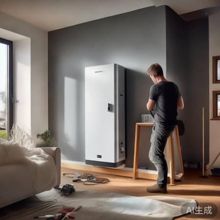 维克斯顿壁挂炉,安装简便快速。