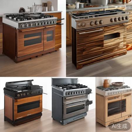 实木集成灶，颜色随心选，定制个