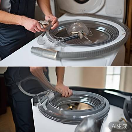 洗衣机软管接长，延长使用寿命！