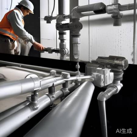 连接循环泵管道,注意螺纹方向。