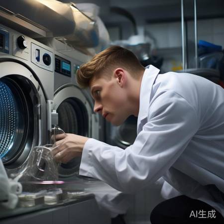 洗衣机故障?检查进水管,清除堵