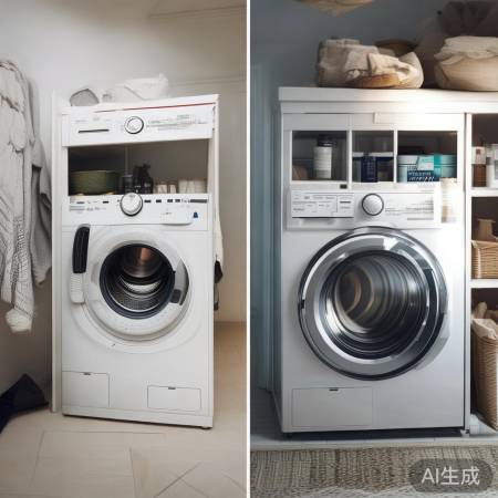 波轮省地,滚筒占地大