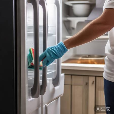 冰箱清洁小贴士。