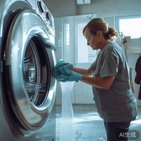 每月一次，洗衣机消毒保状态
