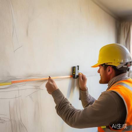 量墙标记,选承重位