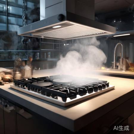 欧派自清洁抽油烟机，高温蒸汽轻