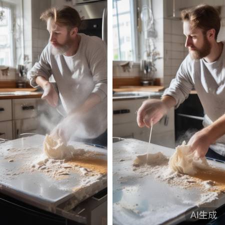 小苏打糊除油渍，安全无害。