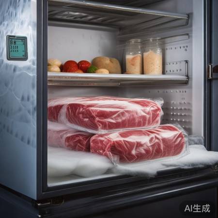 冷冻猪肉,低温保质,一次性享。