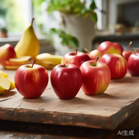 “苹果易熟，与乙烯水果分开放。