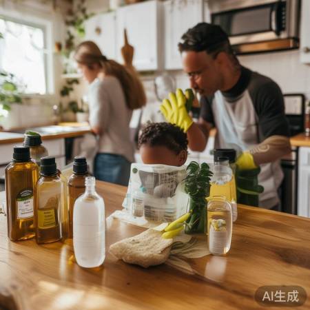 环保清洁剂，绿色厨房生活。