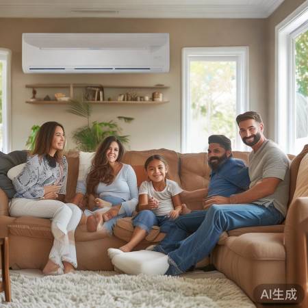 中央空调：舒适安静，温度均匀