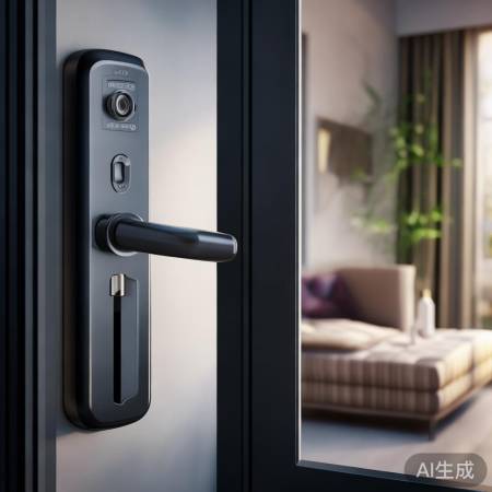 高安全智能锁，C级锁芯保障。