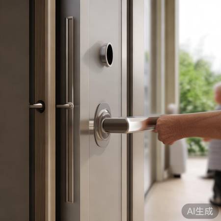 盼盼1177防盗门,人性化设计