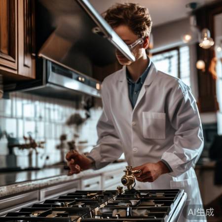 检查燃气阀，确保完全开启