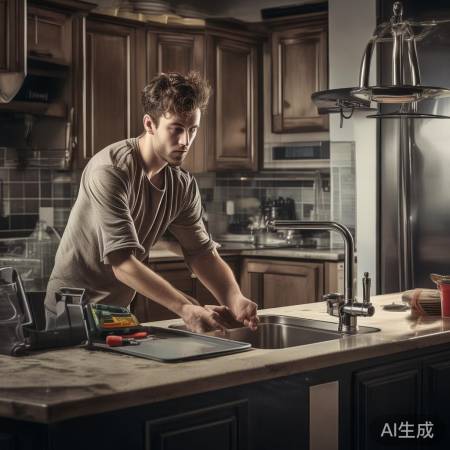 维修前关水源，安全请教专家。