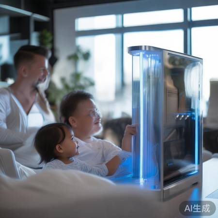 家用紫外灯消毒，守护健康生活。