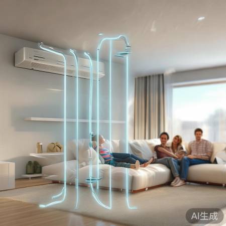 中央空调温度均,舒适度大提升。