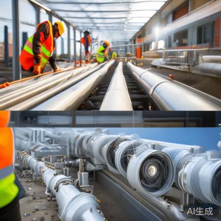 安装空气能供暖管线,避阳光,水