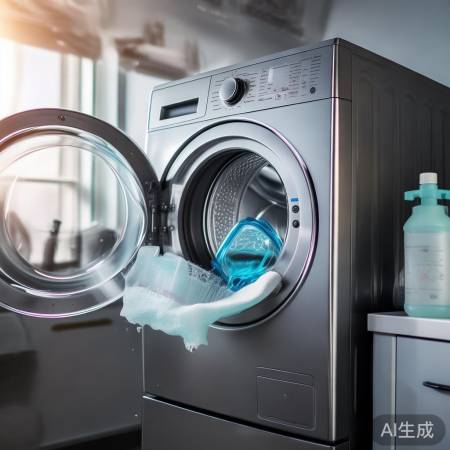 洗衣机清洁防污染,定期消毒保健