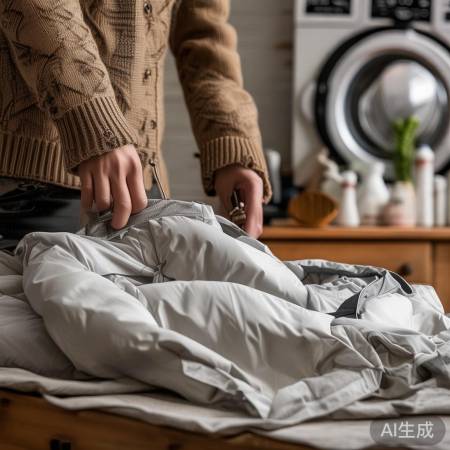羽绒服机洗注意事项