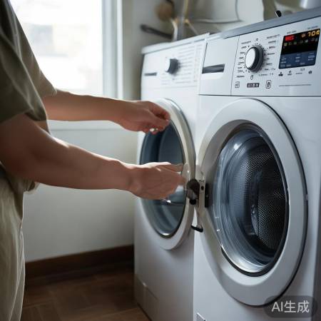 洗衣机进水方向调法，一学就会！