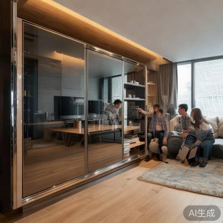 “入户鞋柜冰箱一体柜,家居省心