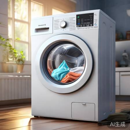 滚筒洗衣机省水省电，环保经济。