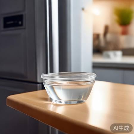 食醋除冰箱异味，卫生又简单。