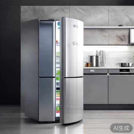 T型门冰箱，生鲜区独立，宽装需