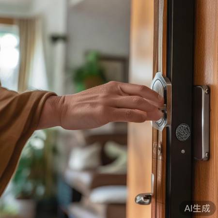 指纹锁卡扣录入教程，轻松上手！