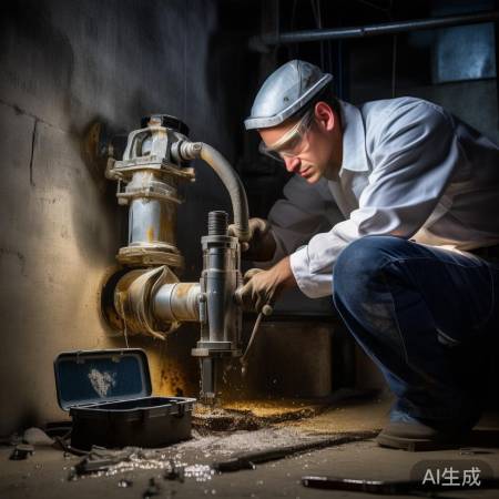 清理排水阀，检查密封圈。