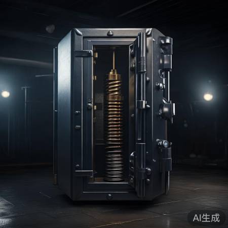 保险柜弹簧，守护贵重之宝。