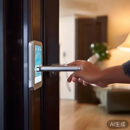 云智能锁指纹更换，告别忘带钥匙