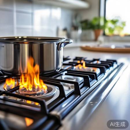 老板灶燃烧高效易清洗