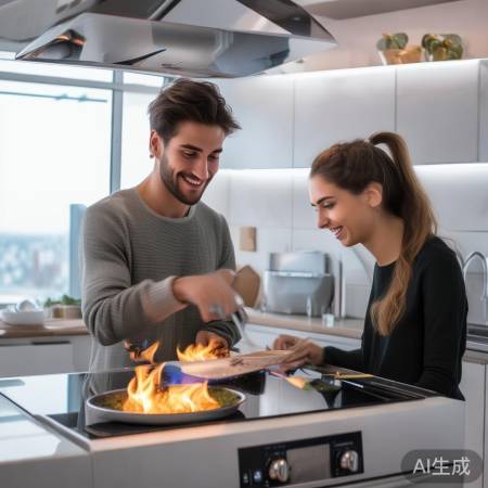 老板燃气灶火力调节方便,节能环