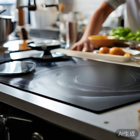 “老板燃气灶清洗方便,抗油污”