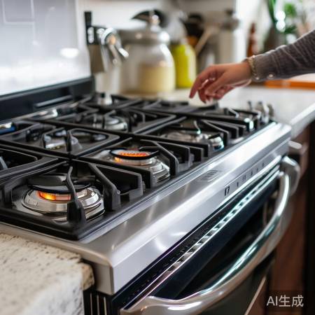 选灶看型号、火力和正规渠道